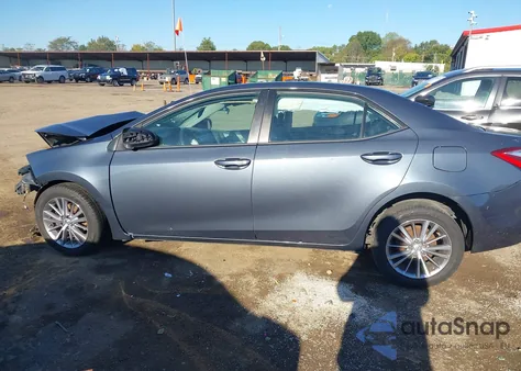 2014 Toyota Corolla Le Plus from USA, damaged, VIN 2T1BURHE0EC193619